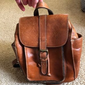 Patricia Nash Authentic Leather Backpack Purse
